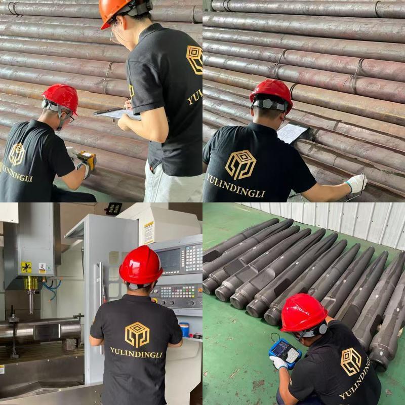 Custom ATLAS COPCO Breaker Parts Moil Point Hydraulic Chisel For Rock Breaking Quarrying