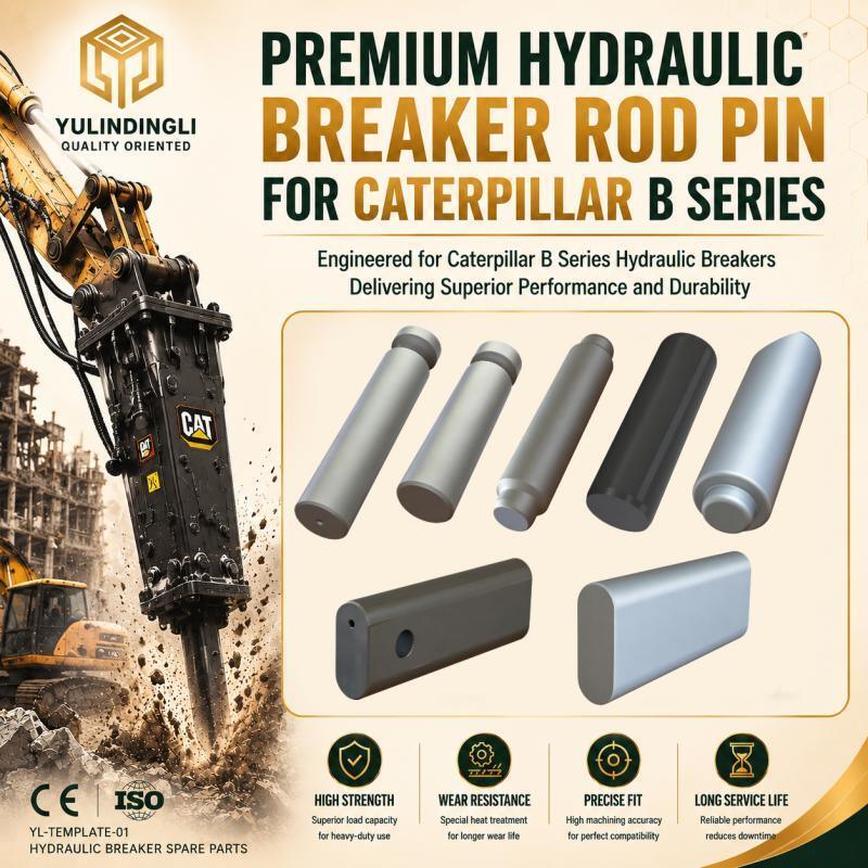 CAT Hydraulic Breaker Pin Tool Retainer Accessories Anti Shear For Excavator Hammer