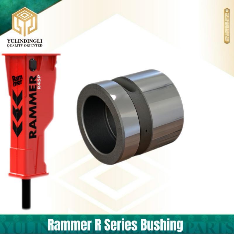 20CrMo RAMMER R Series Bushing Set for Hydraulic Breaker Tool Guidance and Wear Protection