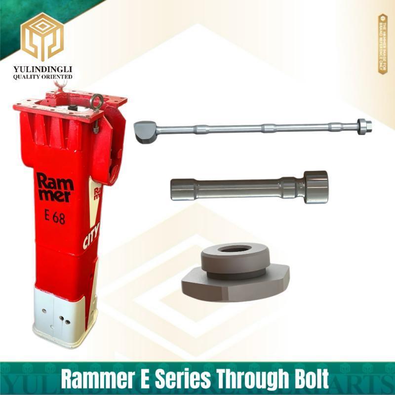 Rammer E Series Through Bolt and Side Bolt for Hydraulic Breaker Body Connection and Structural Stability
