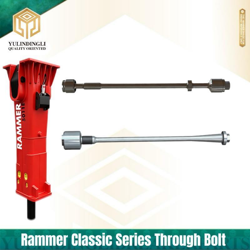 Rammer Classic Series Through Bolt for Hydraulic Breaker Body Clamping and Structural Stability