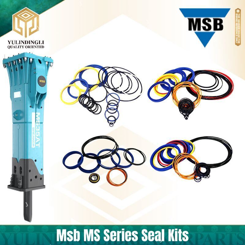 MSB MS Series Hydraulic Breaker Seal Kit for Reliable Hydraulic Sealing Performance