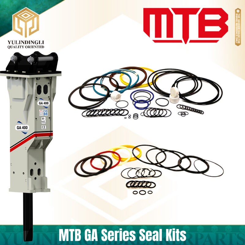 MTB GA Series Hydraulic Breaker Seal Kits Oil Seal Repair Kit for Gas Hammer